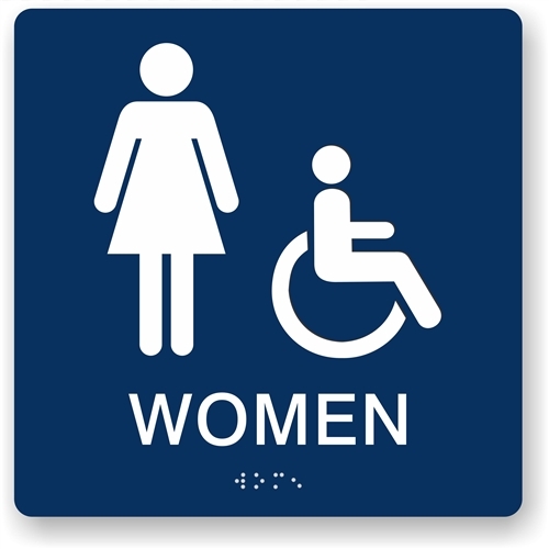 Restroom Signs - Window Graphics Sign Co., Inc.