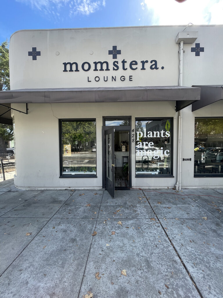 Exterior Signs Momstera lounge